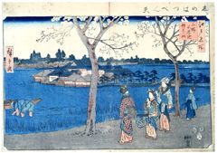 Benten Shrine at Shinobazu by Ando Hiroshige