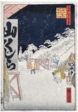 100 Views of Edo # 114 by Utagawa Hiroshige