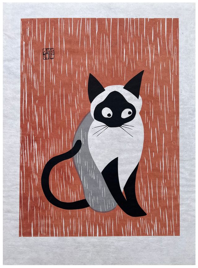 絵画 kitty-cornered\" 絵画 kitty-cornered