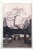 Cherry Blossom by the Gate by Toshi Yoshida