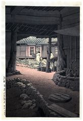 Chii Mountain Senon Temple by Kawase Hasui