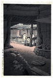 Chii Mountain Senon Temple by Kawase Hasui
