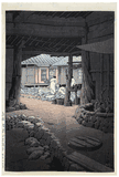 Chii Mountain Senon Temple Korea by Kawase Hasui