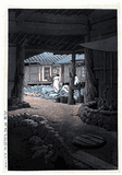 Chii Mountain Senon Temple Korea by Kawase Hasui