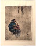 Chinese Mother and Child by Charles Bartlett