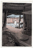 The Chunum Temple by Kawase Hasui