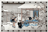Chushingura Act IX by Ando Hiroshige