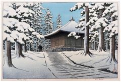 Chusonji Temple by Kawase Hasui