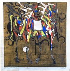 Colorfully Decorated Afternoon A by Tadashi Nakayama