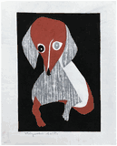 Dachshund by Kiyoshi Saito