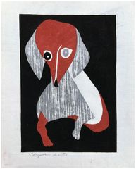 Dachshund by Kiyoshi Saito
