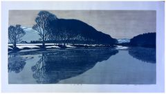 Early Morning by the Lake by Tsuneyoshi Hagiwara