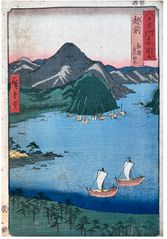 60 Odd Province # 31 Echizen Province by Ando Hiroshige