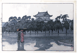 Edo Castle by Hiroshi Yoshida