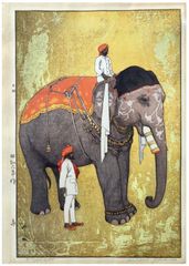 Elephant by Hiroshi Yoshida