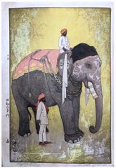 Elephant by Hiroshi Yoshida