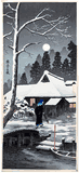 Evening after Snowfall by Shotei