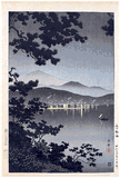 Evening at Atami by Tsuchiya Koitsu 1st Ed.