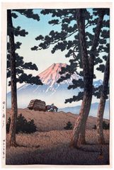 Evening at Tago Bay by Kawase Hasui