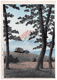 Evening at Tagonoura by Kawase Hasui