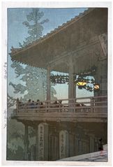 Evening in Nara by Hiroshi Yoshida