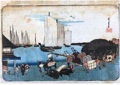 Evening View of Takanawa by Ando Hiroshige