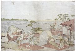 Farm Activities by Katsushika Hokusai