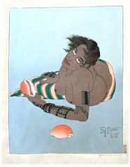 Femme Tatouee de Falalap by Paul Jacoulet