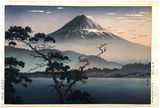 Fuji from Lake Sai by Tsuchiya Koitsu 1st Ed.