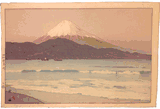 Fuji from Miho by Hiroshi Yoshida ***POSTHUMOUS***