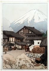 Fujiyama from Junatsu Hiroshi Yoshida