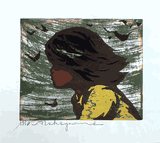 Girl in Wind by Tadashi Nakayama