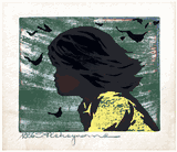 Girl in Wind by Tadashi Nakayama