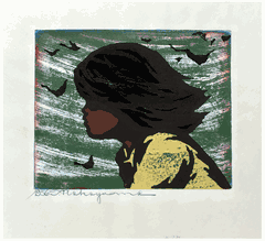 Girl in Wind byTadashi Nakayama