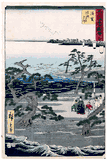 53 Station of the Tokaido # 30 Hamamatsu by Ando Hiroshige