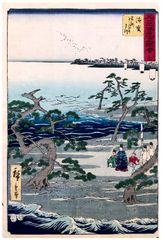 53 Station of the Tokaido # 30 Hamamatsu by Ando Hiroshige