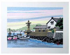 Harbor Wharf Boat by Ido Masao