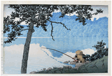 Matsubara Lake by Kawase Hasui