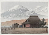 Mt Fuji from Narusawa by Kawase Hasui