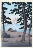 Evening at Tagonoura by Kawase Hasui