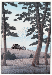 Evening at Tagonoura by Kawase Hasui