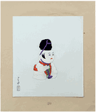 Hat and Knot Dolls Series by Kawase Hasui