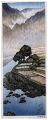 Hataori Shiobara by Kawase Hasui Pre Earthquake
