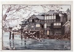 Hayase by Hiroshi Yoshida