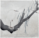Heron and Willow by Okuhara Seiko