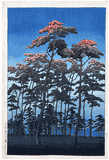 Hikawa Park at Omiya by Kawase Hasui 1st Ed.
