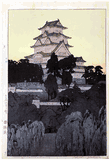 Himeji Castle Evening by Hiroshi Yoshida