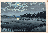 Hinuma Swamp by Kawase Hasui 1st Ed.