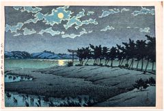 Hinuma Swamp by Kawase Hasui 1st Ed.