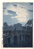 Hirakawa Bridge by Hiroshi Yoshida